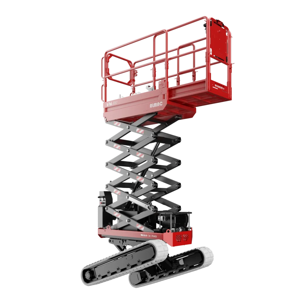 19ft Bi-Levelling Tracked Scissor Lift Hire - Athena 850BL - Equip Hire Sydney