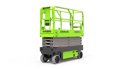 Zoomlion ZS0808AC Narrow Electric Scissor Lift working on site