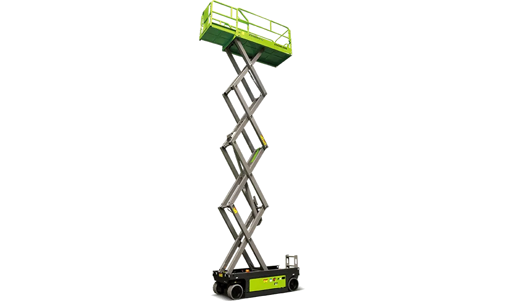 Zoomlion ZS0808AC, three quarter view, available for hire from Equip Hire in Sydney.