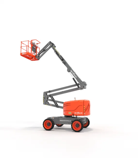 Skyjack SJ45 AJ+ Articulating Boom Lift working on site