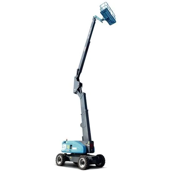 Sinoboom AB18J Articulating Boom Lift working on site