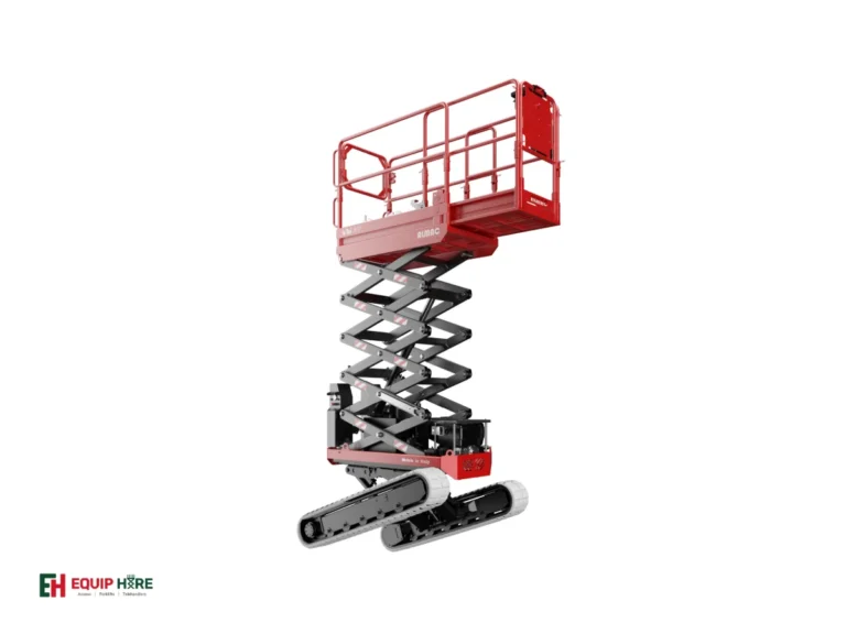 19ft Tracked Scissor Lift Hire – Almac Athena 850BL photo 1 of 3