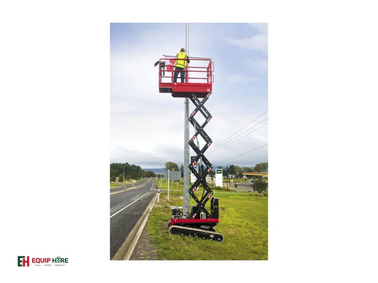19ft Tracked Scissor Lift Hire – Almac Athena 850BL photo 3 of 3