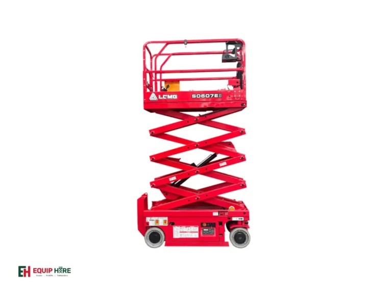 19ft Electric Scissor Lift Hire – LGMG S0607E II photo 2 of 3