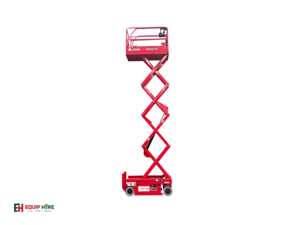 19ft Electric Scissor Lift Hire – LGMG S0607E II view 3