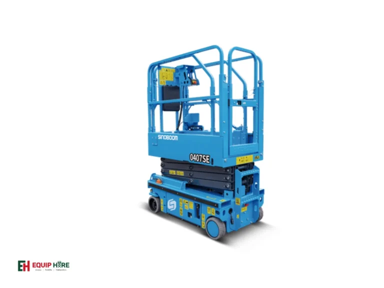15ft Electric Scissor Lift Hire – Sinoboom 0407E (1530SE) photo 2 of 3