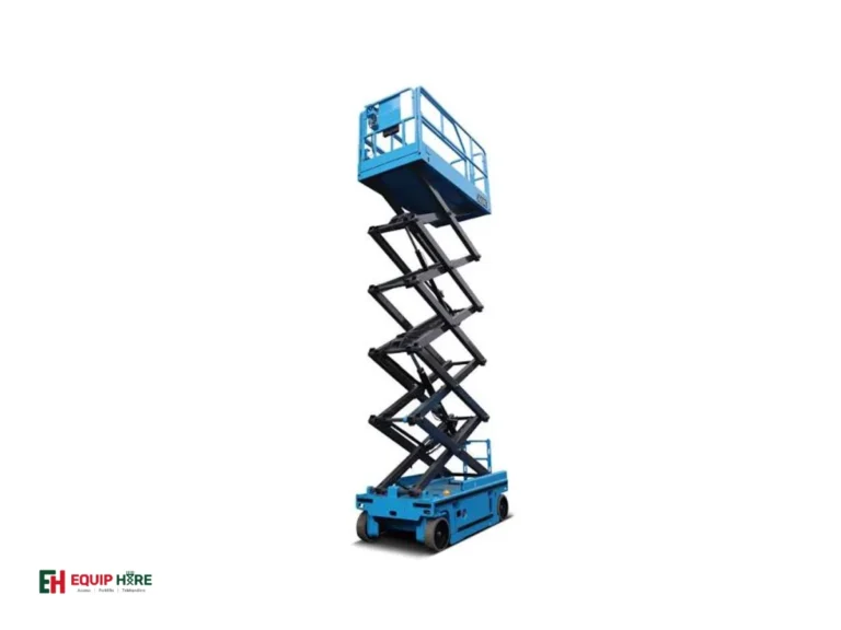19ft Electric Scissor Lift Hire – Sinoboom 0608ME photo 1 of 3