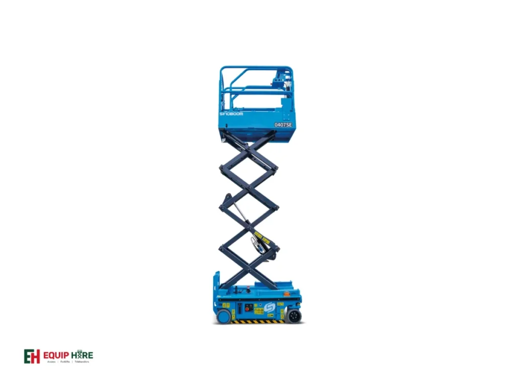 19ft Electric Scissor Lift Hire – Sinoboom 0608ME view 3
