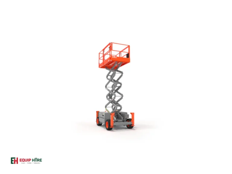 32ft Diesel Rough Terrain Scissor Lift Hire – Skyjack SJ6832 RT photo 3 of 4