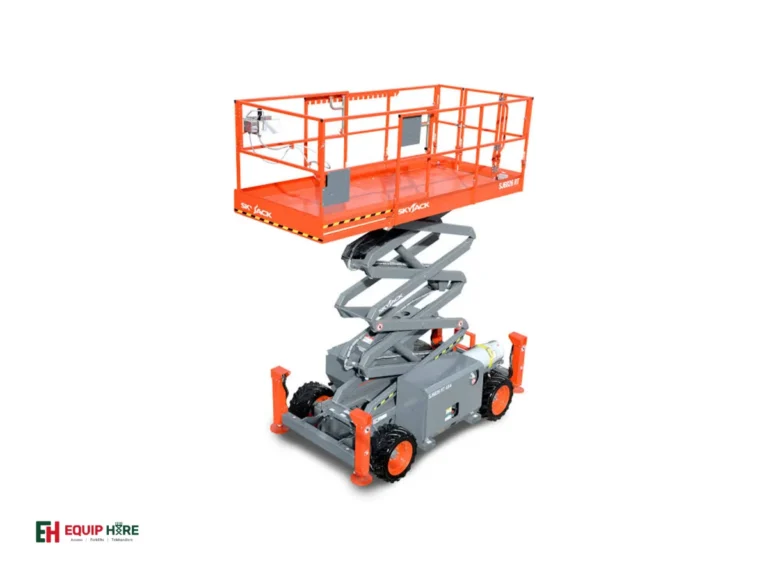 32ft Diesel Rough Terrain Scissor Lift Hire – Skyjack SJ6832 RT photo 4 of 4
