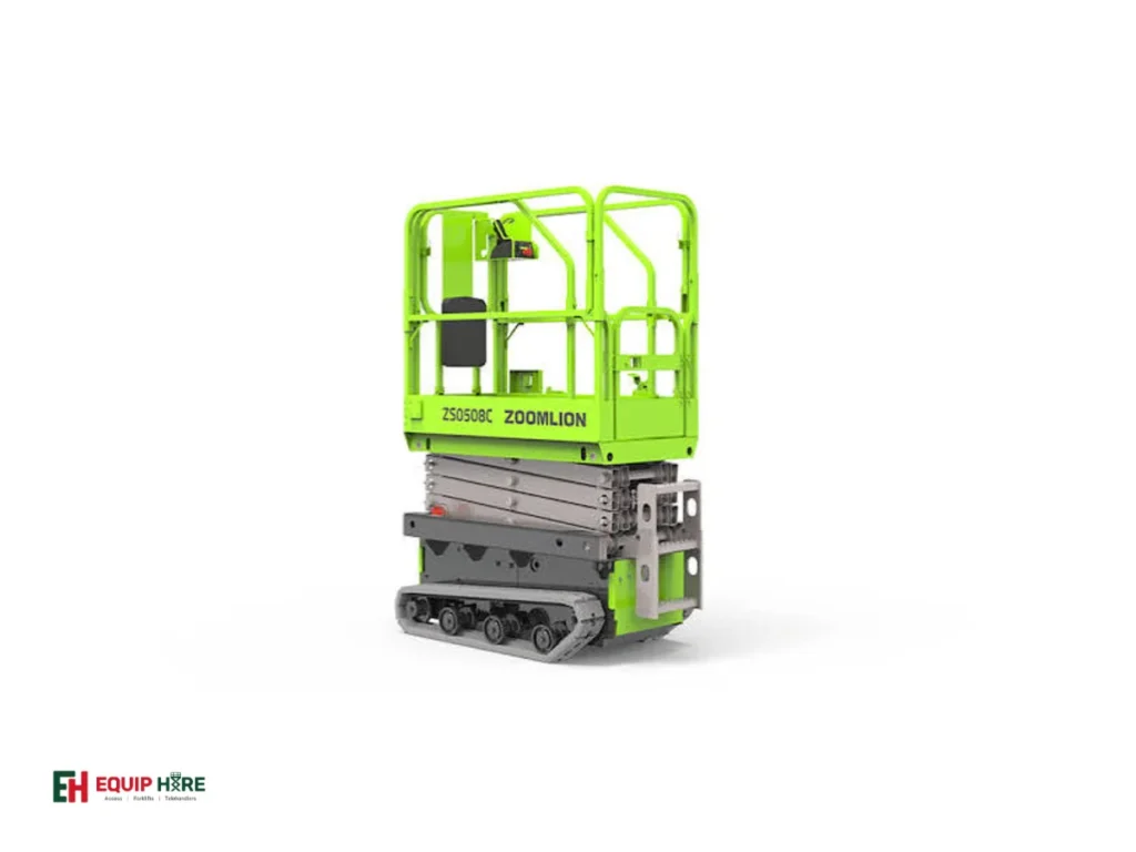 19ft Tracked Scissor Lift Hire – Zoomlion ZS0612C view 3