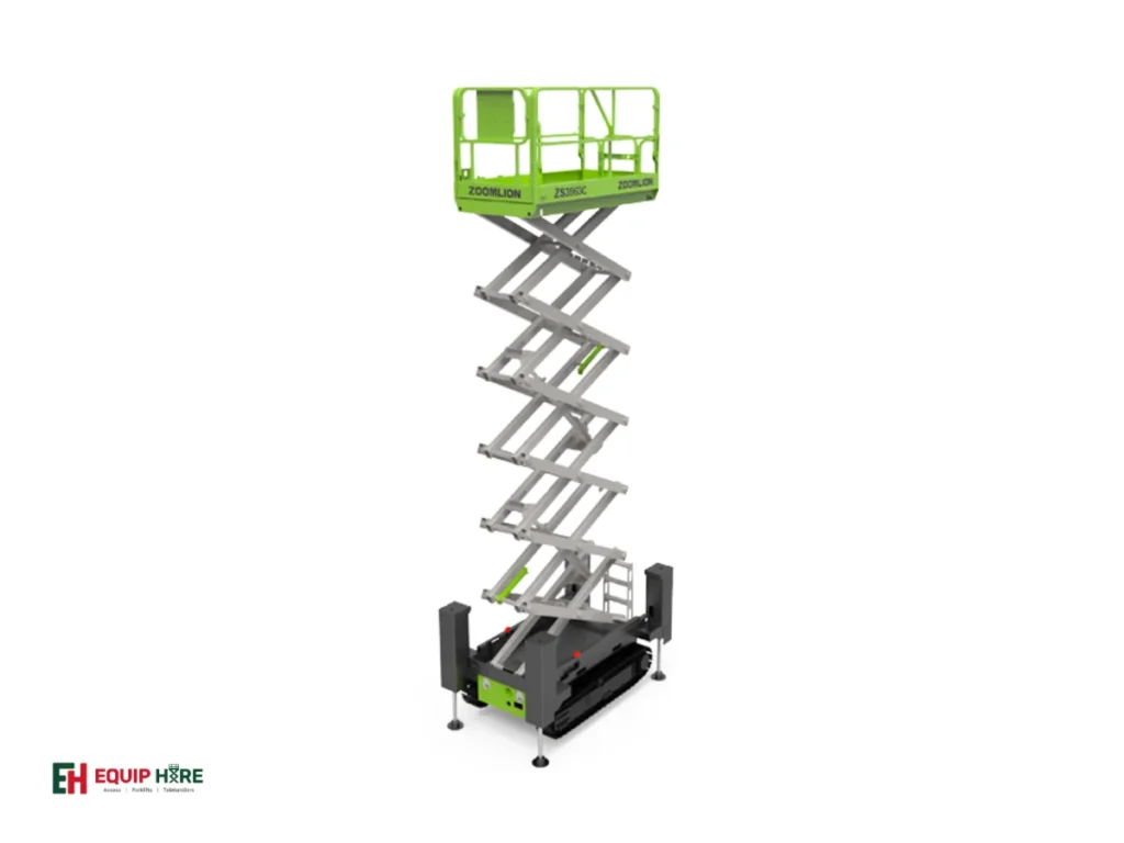 19ft Tracked Scissor Lift Hire – Zoomlion ZS0612C view 4