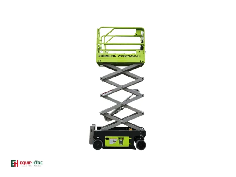 26ft Narrow Scissor Lift Hire – Zoomlion ZS0808AC photo 3 of 3